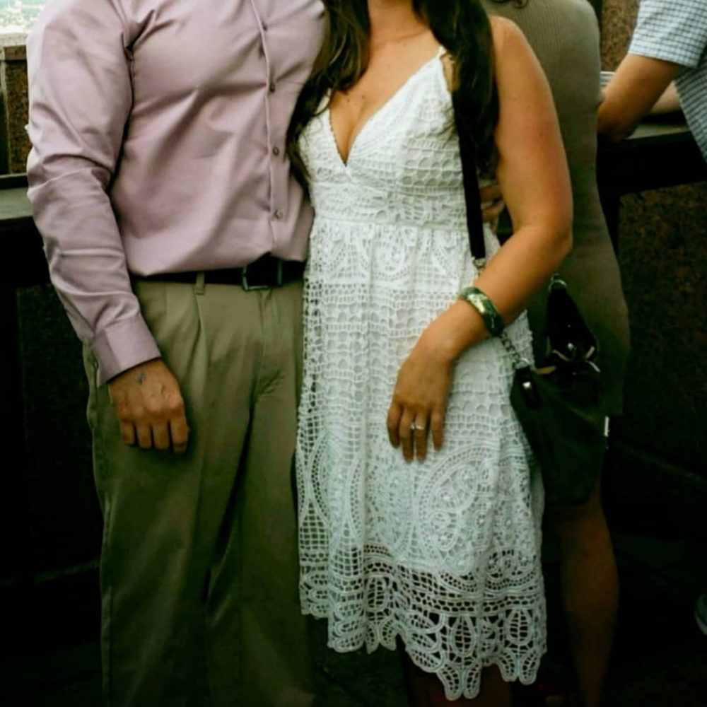 White Lace Dress